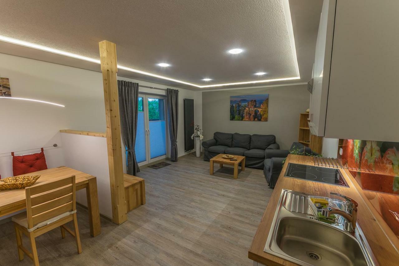 Ferienwohnung "Turmblick" Rathmannsdorf Exteriér fotografie