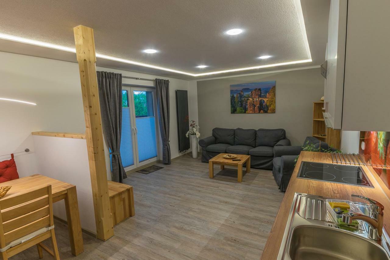 Ferienwohnung "Turmblick" Rathmannsdorf Exteriér fotografie