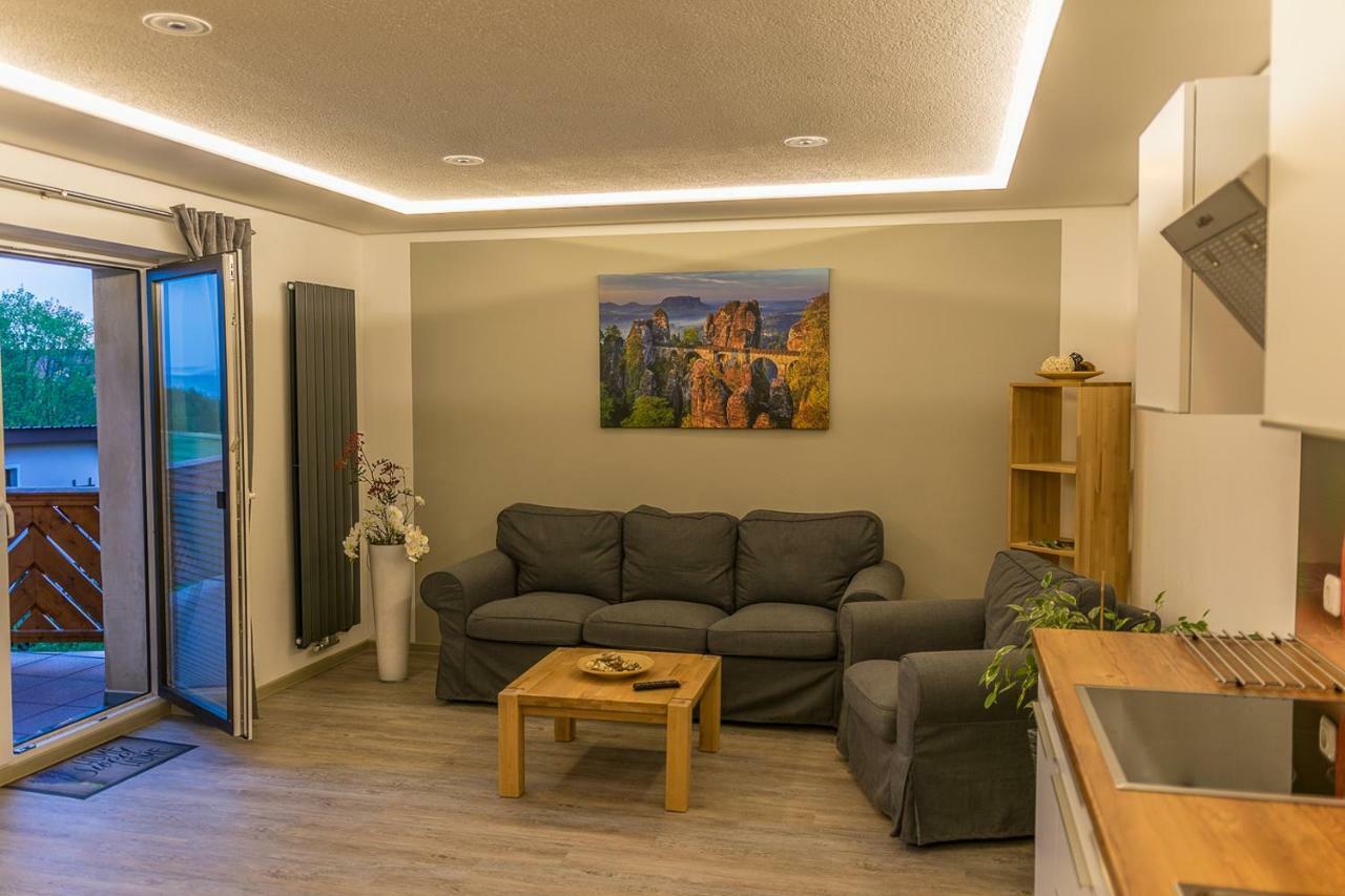 Ferienwohnung "Turmblick" Rathmannsdorf Exteriér fotografie